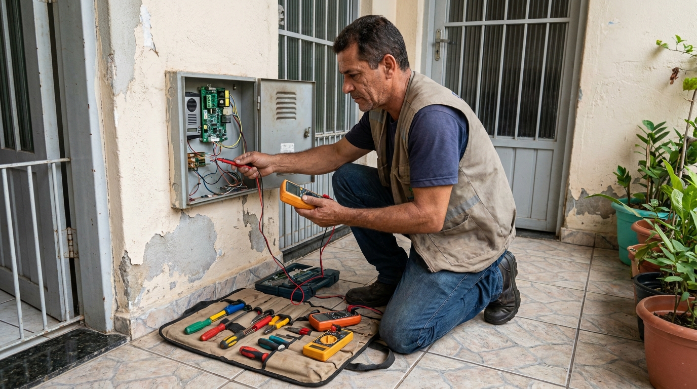 Troca de Fiação de Interfone em Maceió‑AL